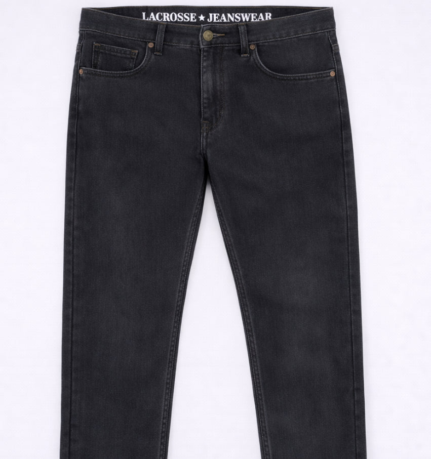 Mens charcoal Regular Fit Jeans