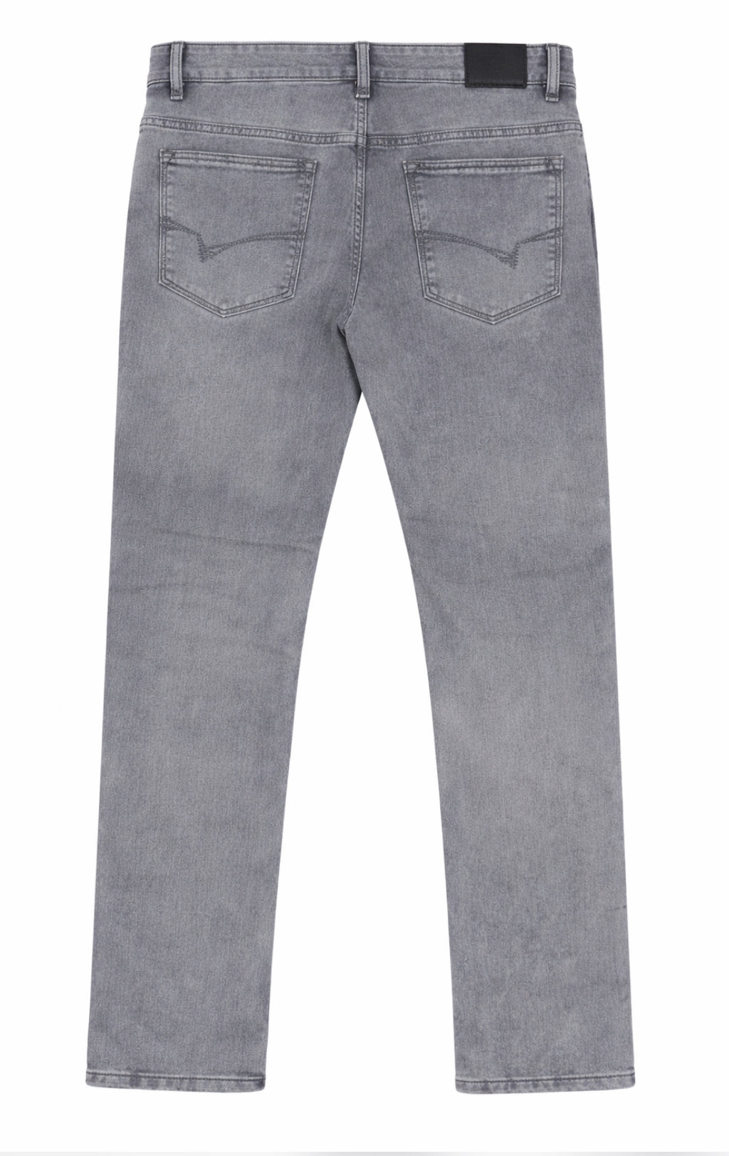 Mens Grey Regular Fit Jeans
