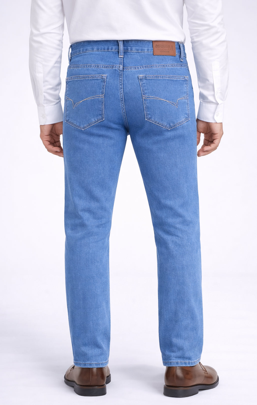 Men’s Blue Denim Regular fit Jeans