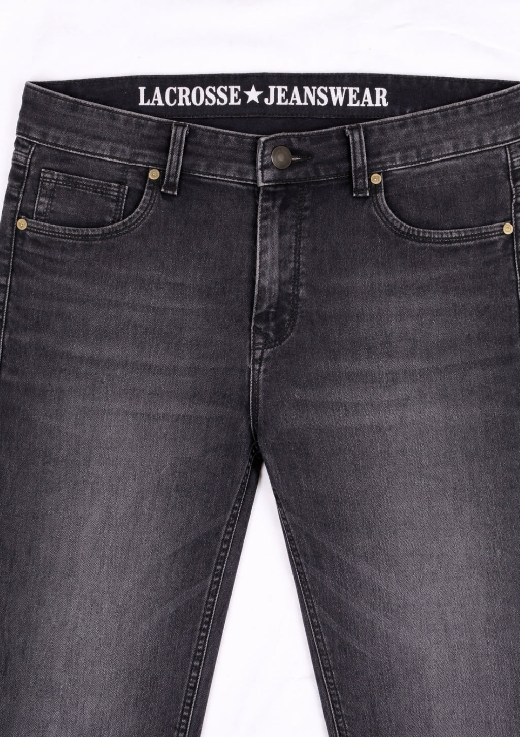 Mens Grey Regular Fit Jeans