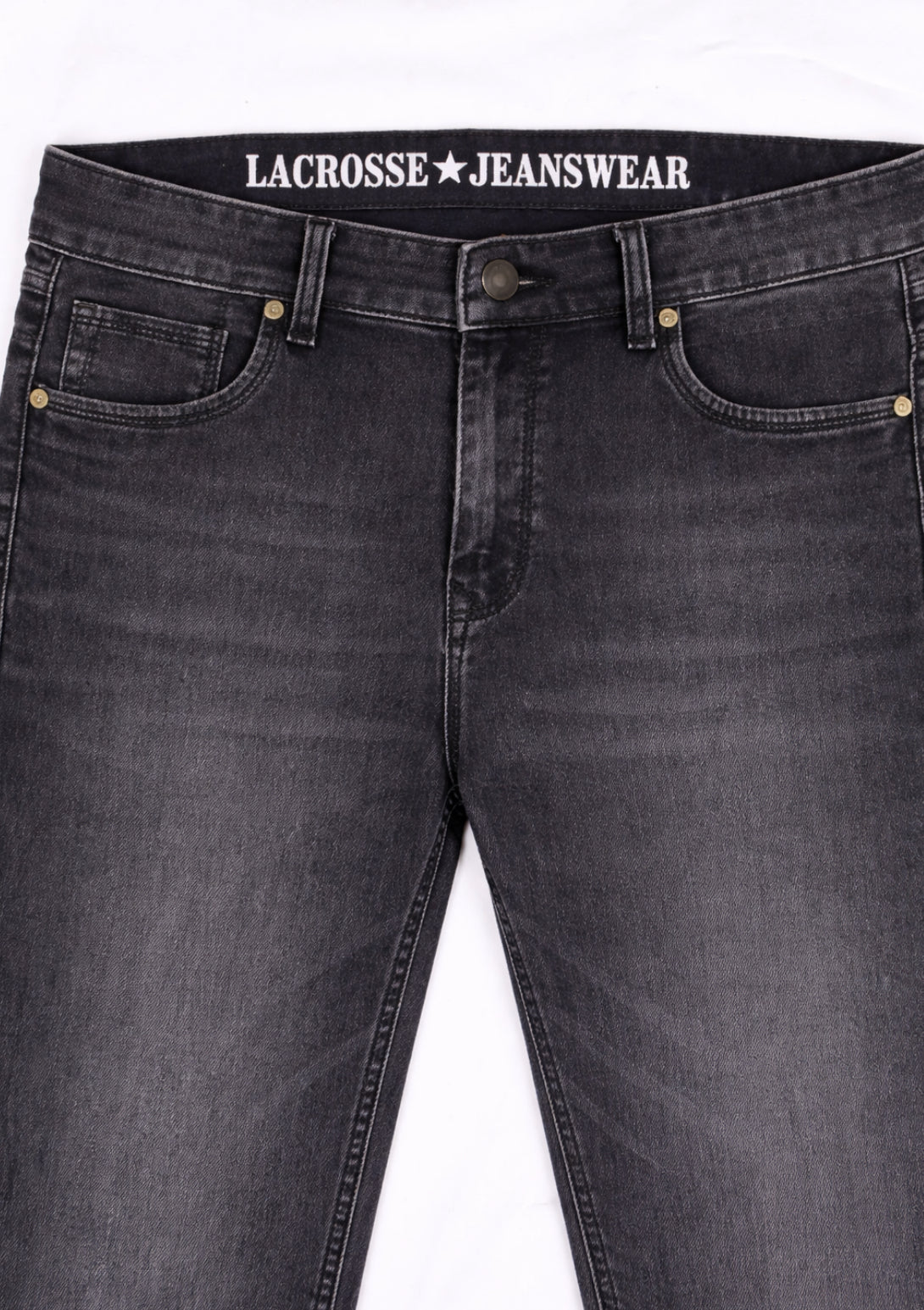 Mens Grey Regular Fit Jeans