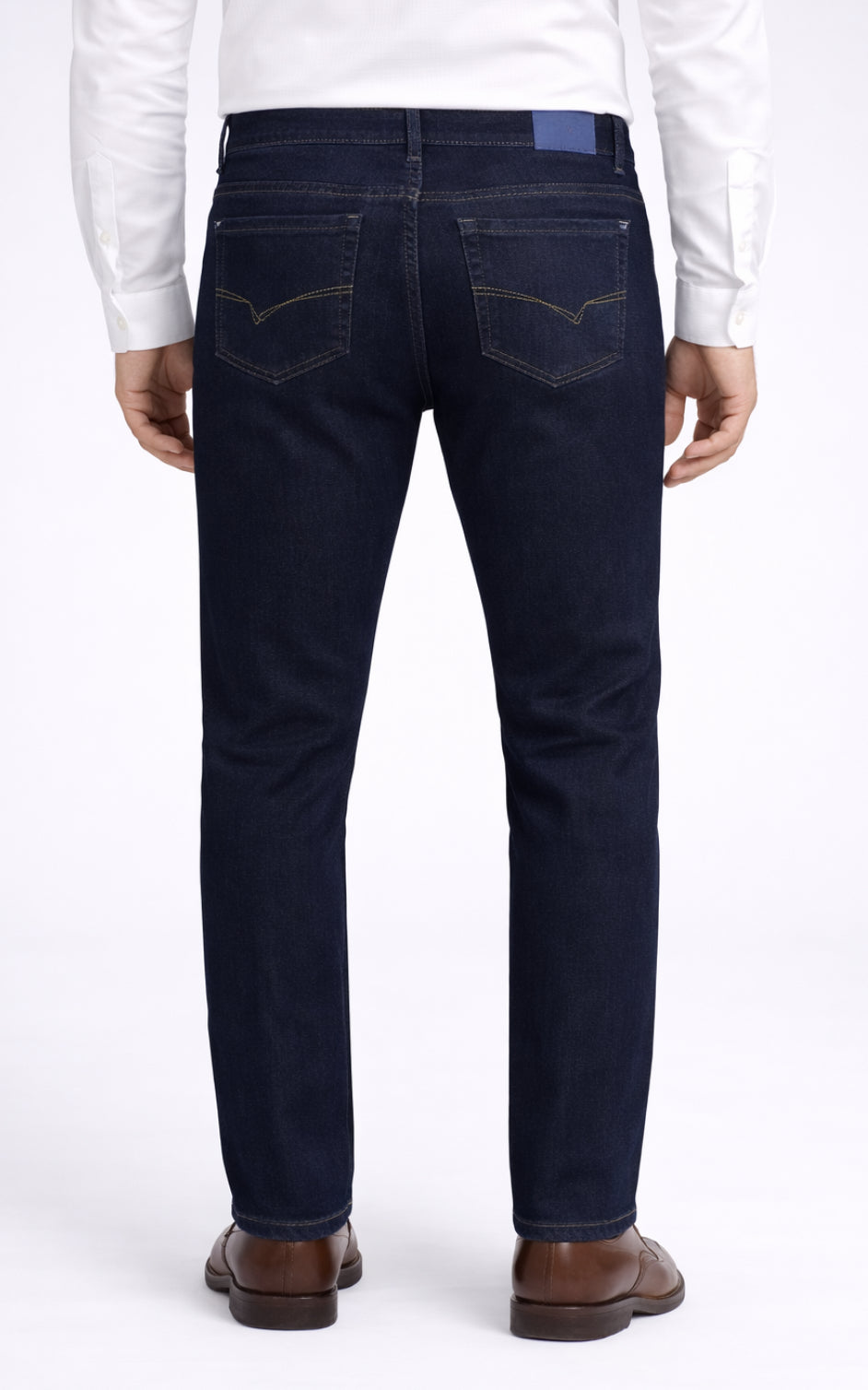 Mens Dark Blue Relaxed fit Jeans