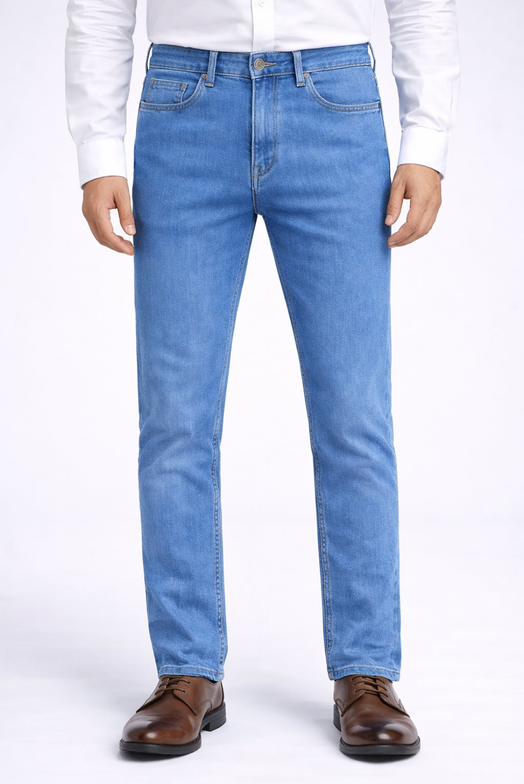 Men’s Blue Denim Regular fit Jeans