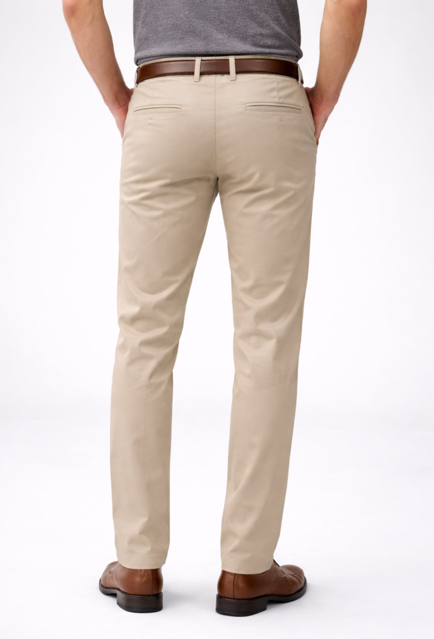 Mens cream Jeans