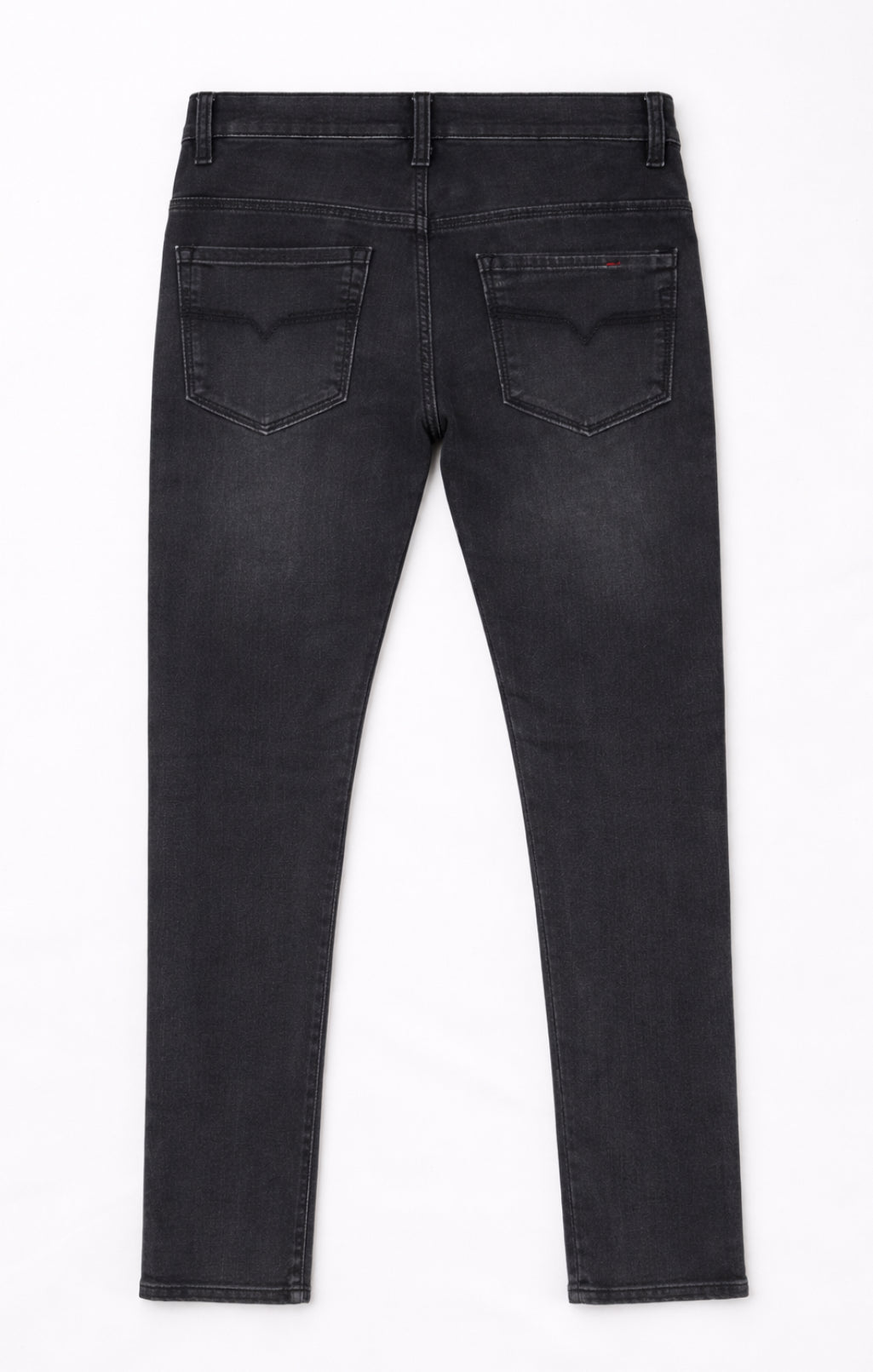 Mens Black Regular Fit Jeans