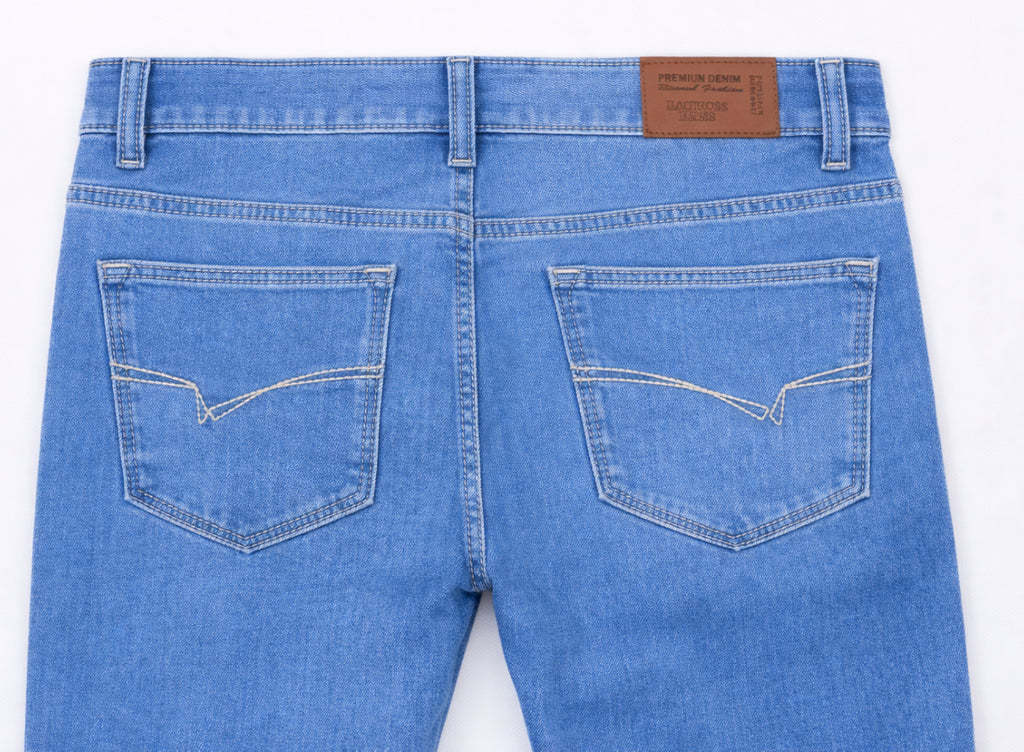 Men’s Blue Denim Regular fit Jeans