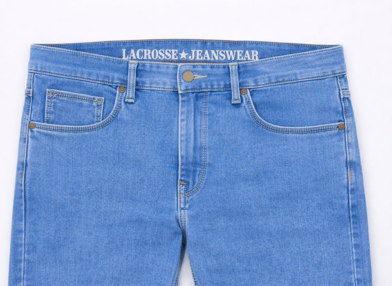 Men’s Blue Denim Regular fit Jeans